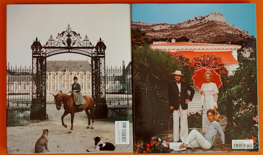 slim aarons two books back cover