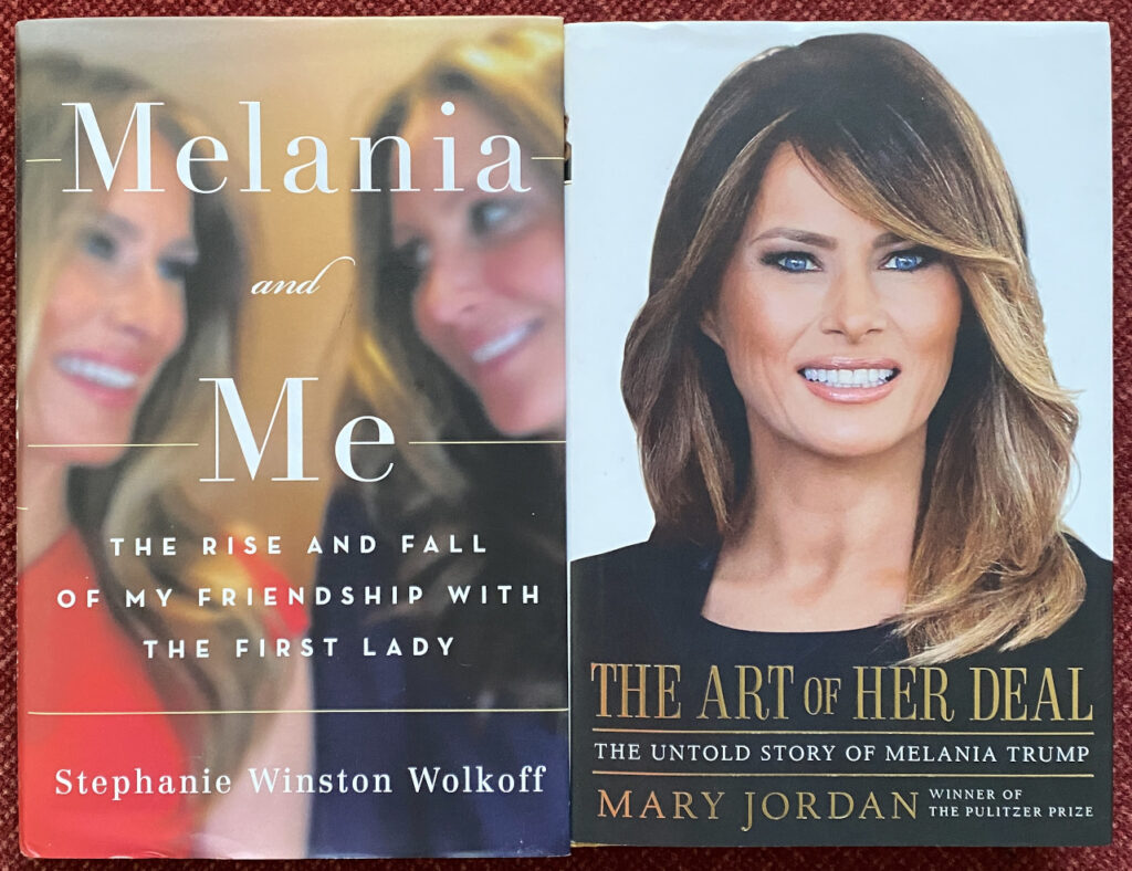 winston wolkoff and jordan two books melania front cover