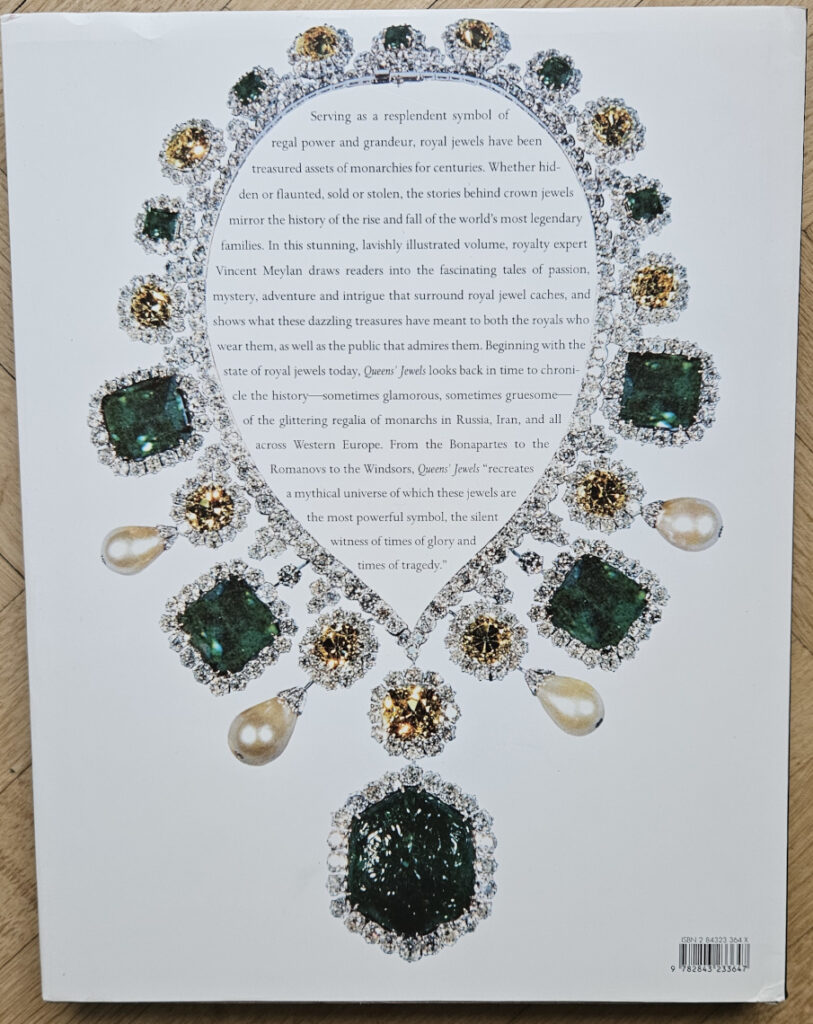 vincent meylan queens jewels back cover